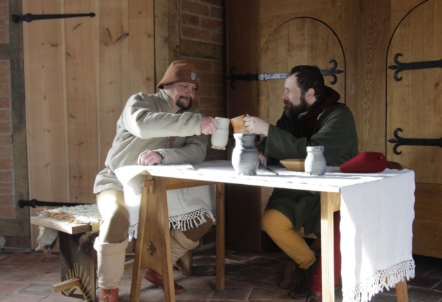 Eine Nacht im Kloster