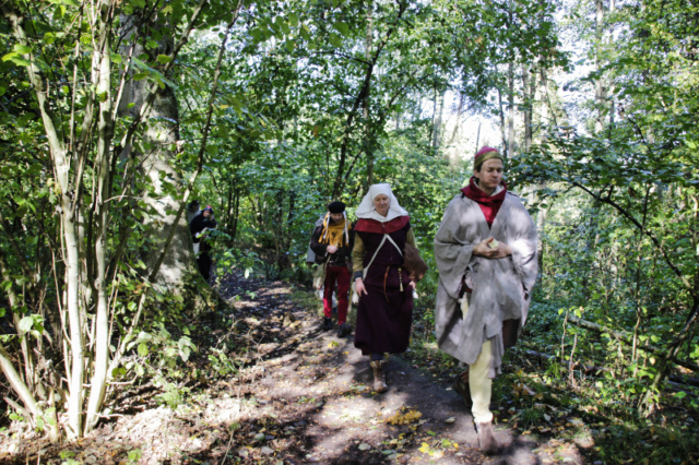 Hansevolk Gewanderung